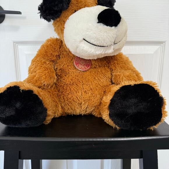 Dan Dee Collector's Choice Brown Puppy Dog Plush 15'' - Picture 3 of 12